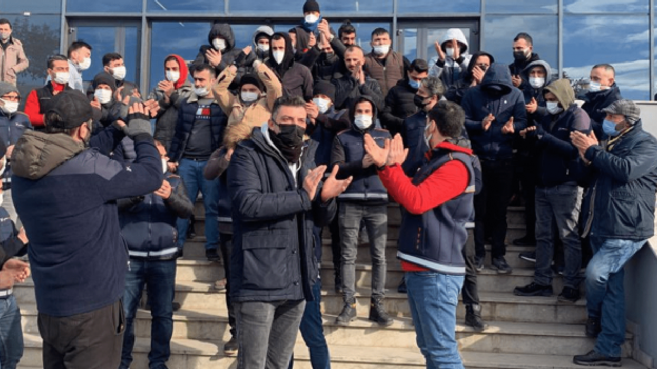 Direniş dalga dalga yayılıyor: Yurtiçi Kargo emekçileri de kontak kapattı