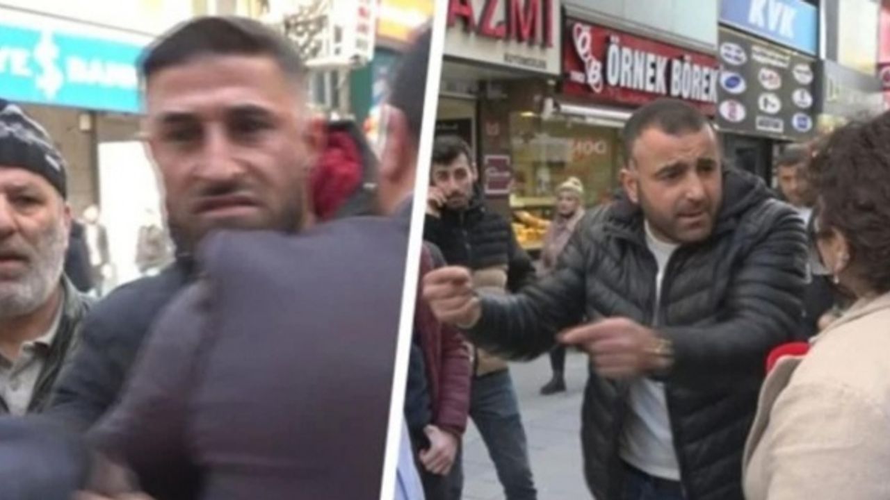 Sokak röportajı yapan Cumhuriyet çalışanlarına saldırı
