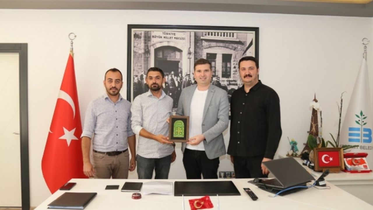 KKTC'li yöneticilerden Tayfun Canlı’ya ziyaret