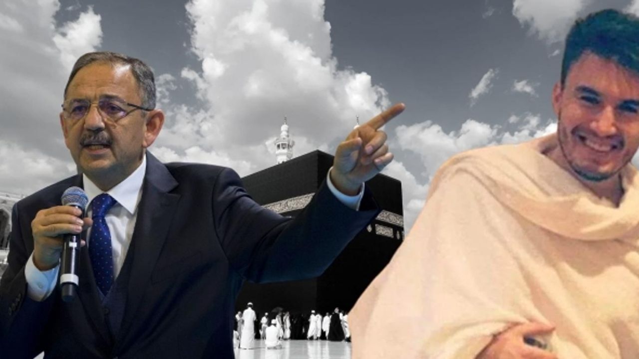 AKP'li Mehmet Özhaseki duyurdu: Mustafa Ceceli Kabe'yi tavaf edemiyormuş