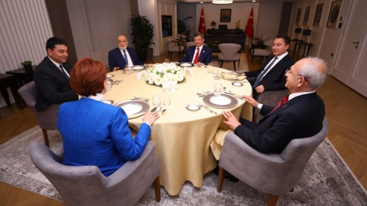 Altılı masanın 'sezon finali' tarihi belli oldu
