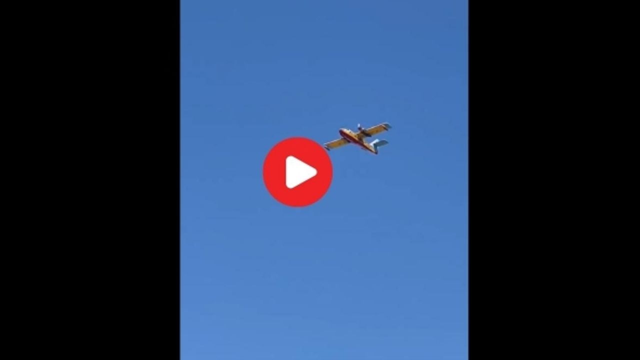 'Hurda' denilen THK uçakları Datça'da görev başında!
