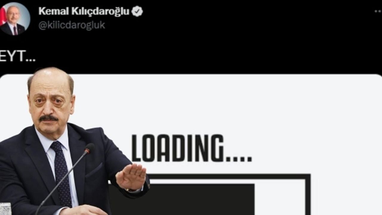 Kılıçdaroğlu'nun çağrısının ardından Bakan Bilgin EYT ile ilgili konuştu