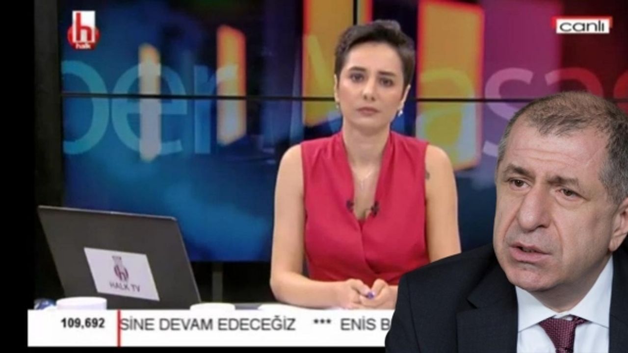 Özdağ'dan Halk TV sunucusuna: Sen hiç utanmadın mı?