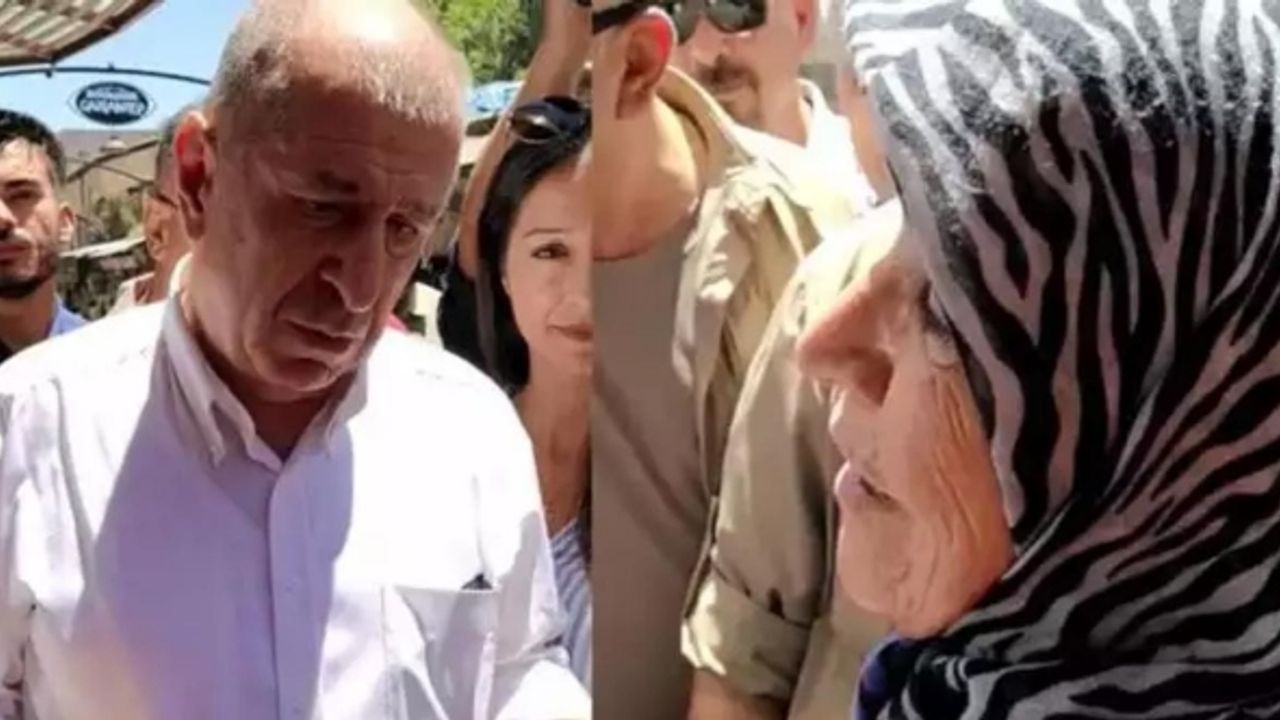 Suriyeli kadın, Ümit Özdağ'a teşekkür etti