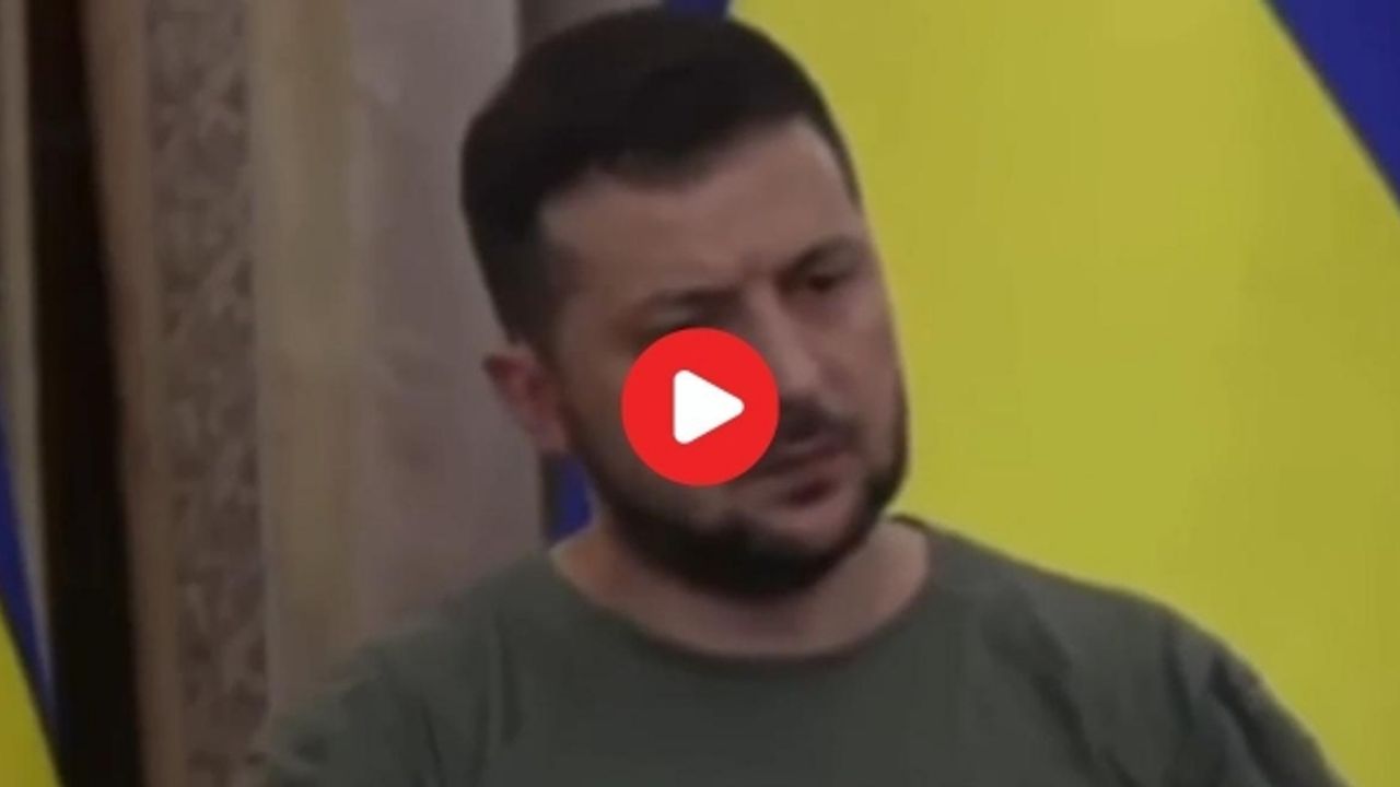 Erdoğan konuştu, Zelenski'nin yüz ifadesi değişti