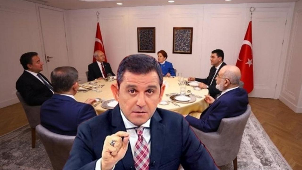 Fatih Portakal'dan çarpıcı 6'lı masa yorumu: Üç ay içerisinde dağılır