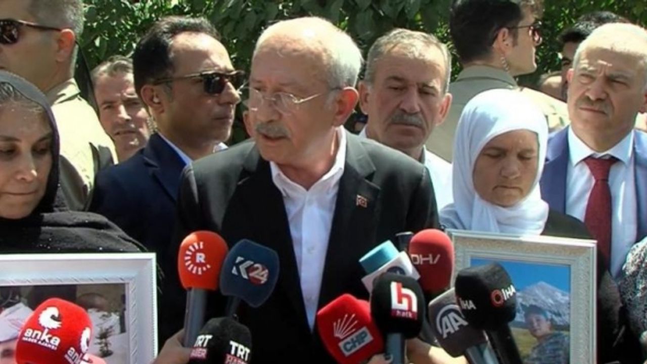 Kılıçdaroğlu 'helalleşmek' için gittiği Uludere'de konuştu