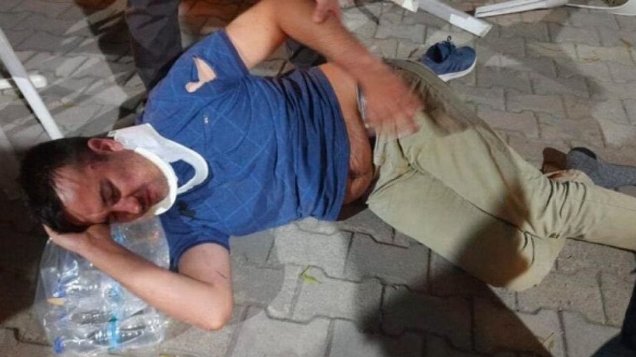 MHP'lilerden Deva Partisi il başkanına ve gazeteciye saldırı