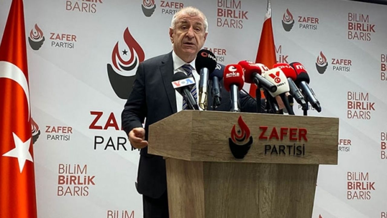 Özdağ 'önemli bir çağrıda bulunacağım' dedi: 6'lı masaya seslendi