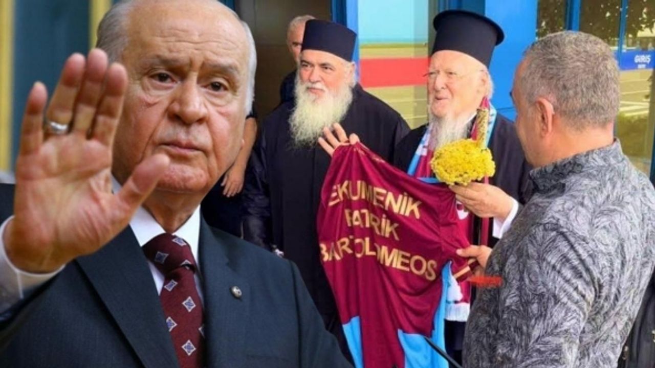 Rum Patriği'ne, ekümenik yazılı forma hediye edilmişti: Bahçeli sert çıktı