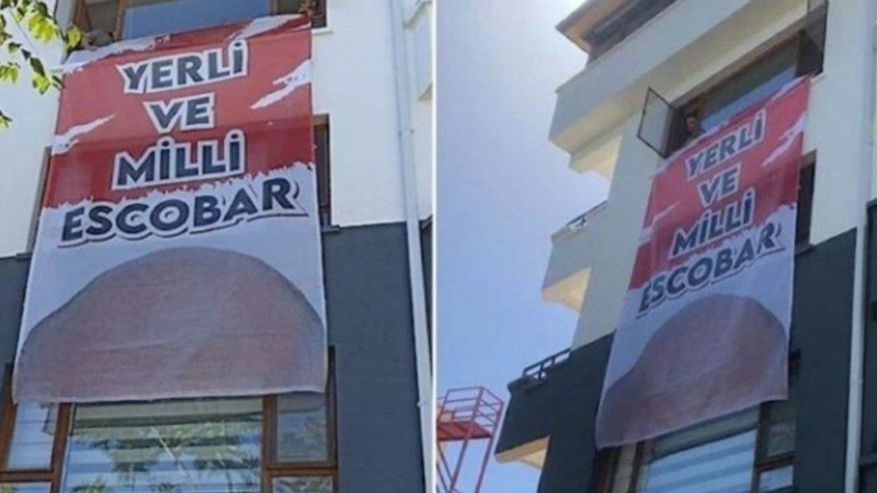 100'den fazla polis geldi:  'Yerli ve Milli Escobar' pankartında yeni gelişme