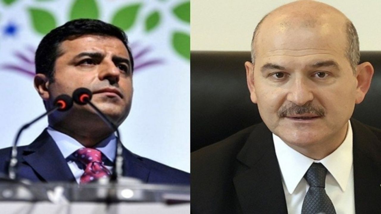 Demirtaş'tan Soylu'ya jet yanıt: Hayrola kirli?