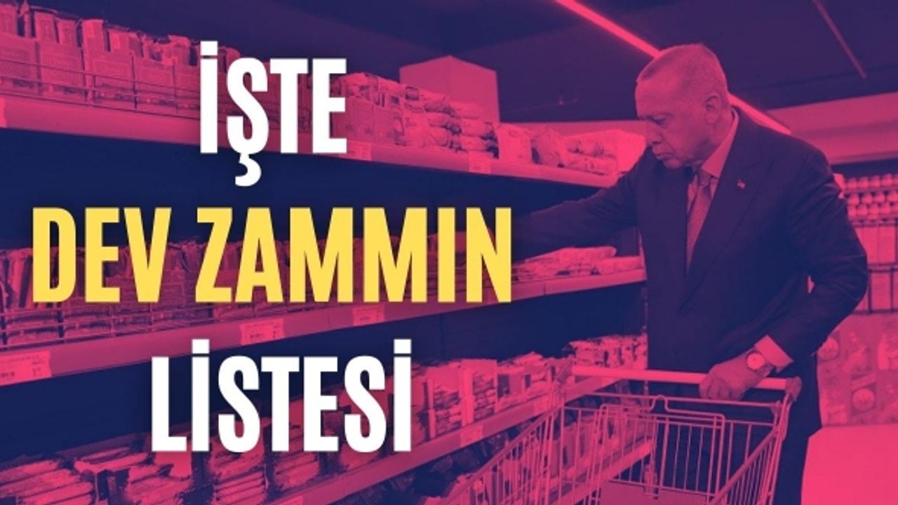 Erdoğan'ın sözde indirim talimatı özde yine zam oldu
