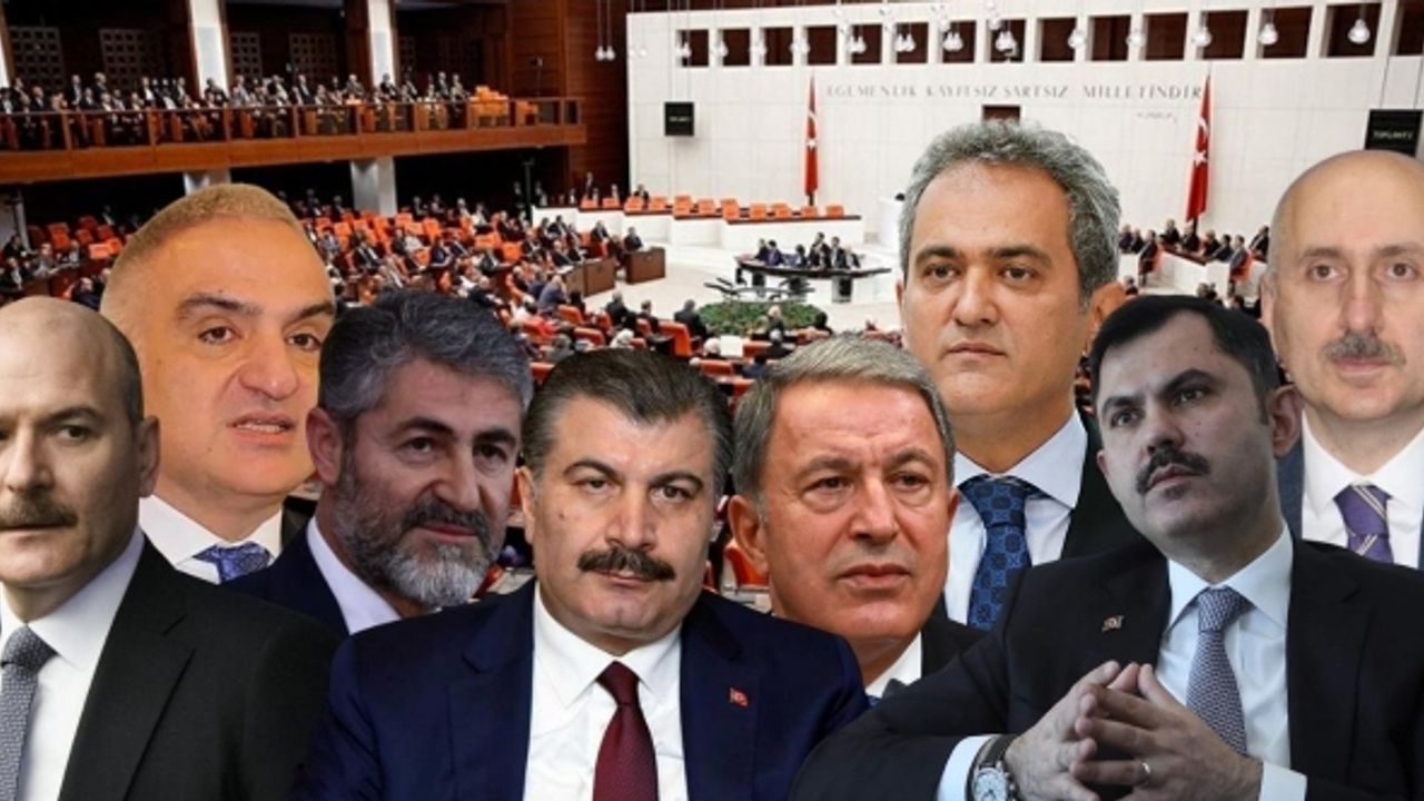 İşte son 5 yılın karnesi: Hangi bakan kaç soru önergesi cevapladı?
