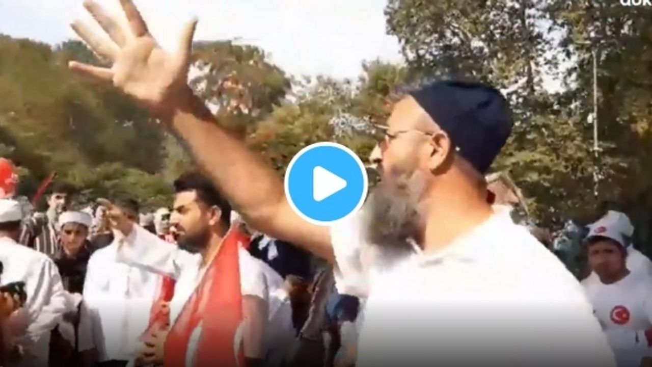 LGBT karşıtı mitingde gericiler birbirine girdi: Siz buraya niye geldiniz?