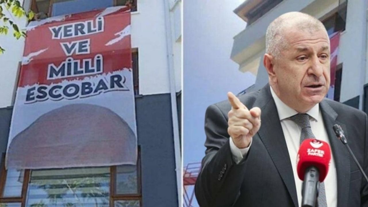 Özdağ, 'yerli ve milli escobar' pankartını kaldırma şartını açıkladı