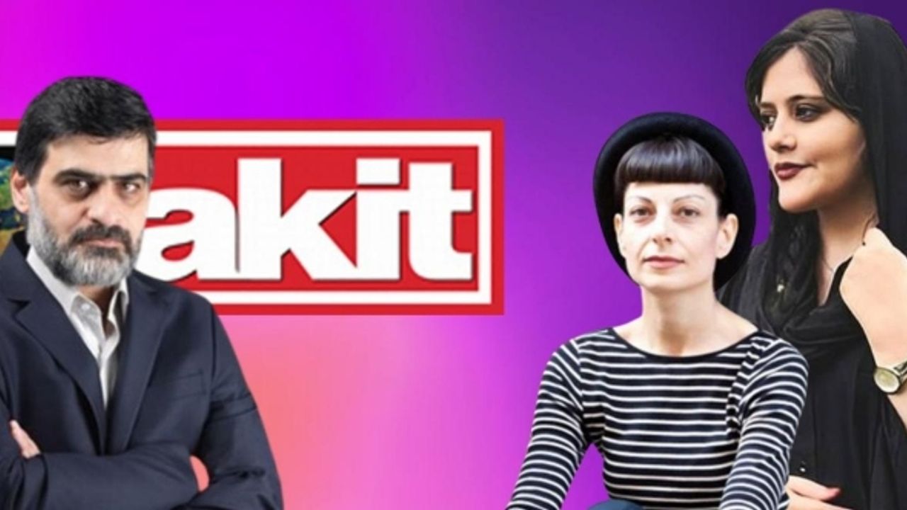 Tetikçi Akit, Mahsa Amini'nin katillerini aklayıp Zülal Kalkandelen'i hedef gösterdi