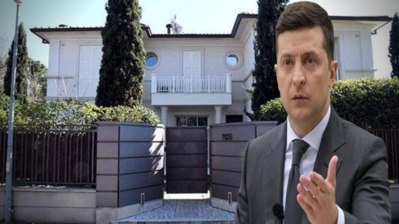 Zelenski evini 50 bin dolara Ruslara kiraladı