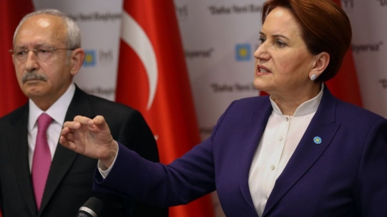 Akşener'den CHP'ye çok açık mesaj: Bunu kabul etmemiz mümkün değil