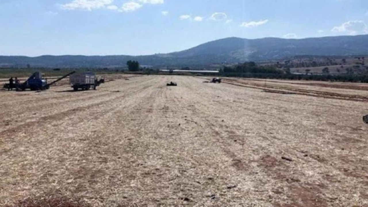 Burası tarla değil göldü: Marmara Gölü'nden geriye sadece adı kaldı