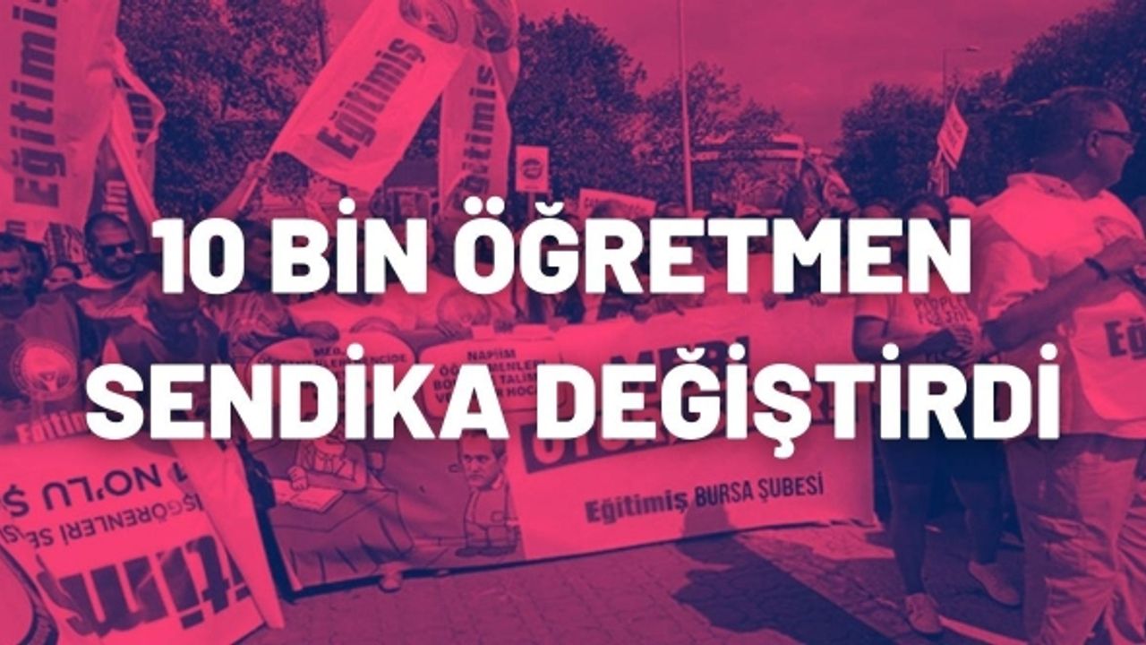 Büyük eyleme günler kala eğitim sendikalarında istifa depremi