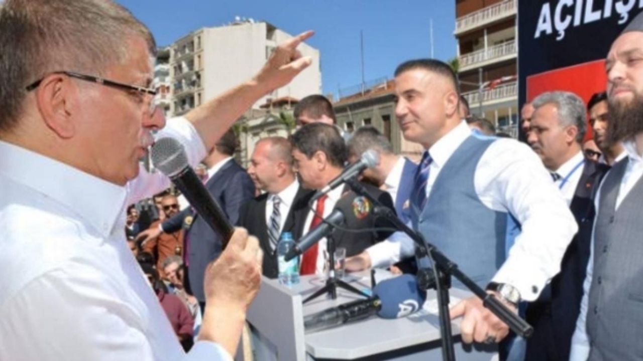 Davutoğlu'nun ekibinden dikkat çeken Sedat Peker iddiası