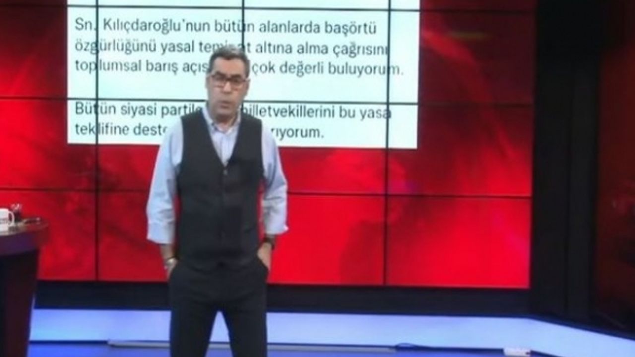 Enver Aysever'in TELE 1'deki programı kaldırıldı