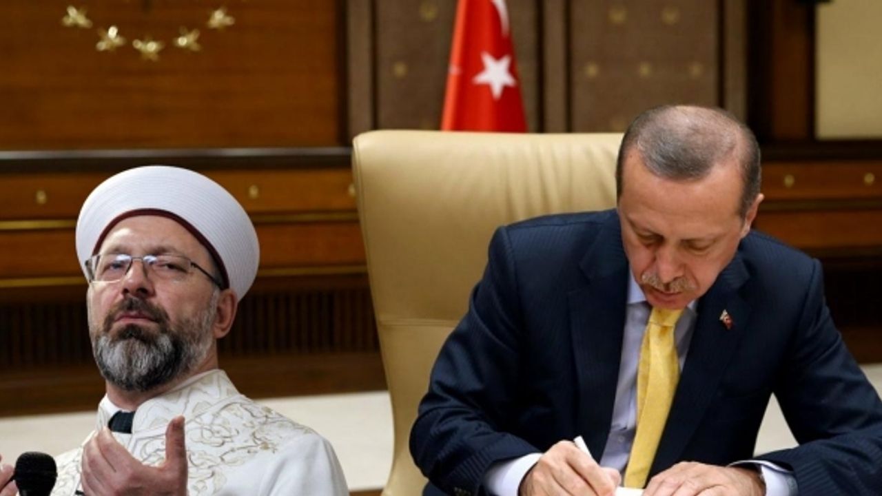 Erdoğan'dan Diyanet'e  gece yarısı yeni atamalar