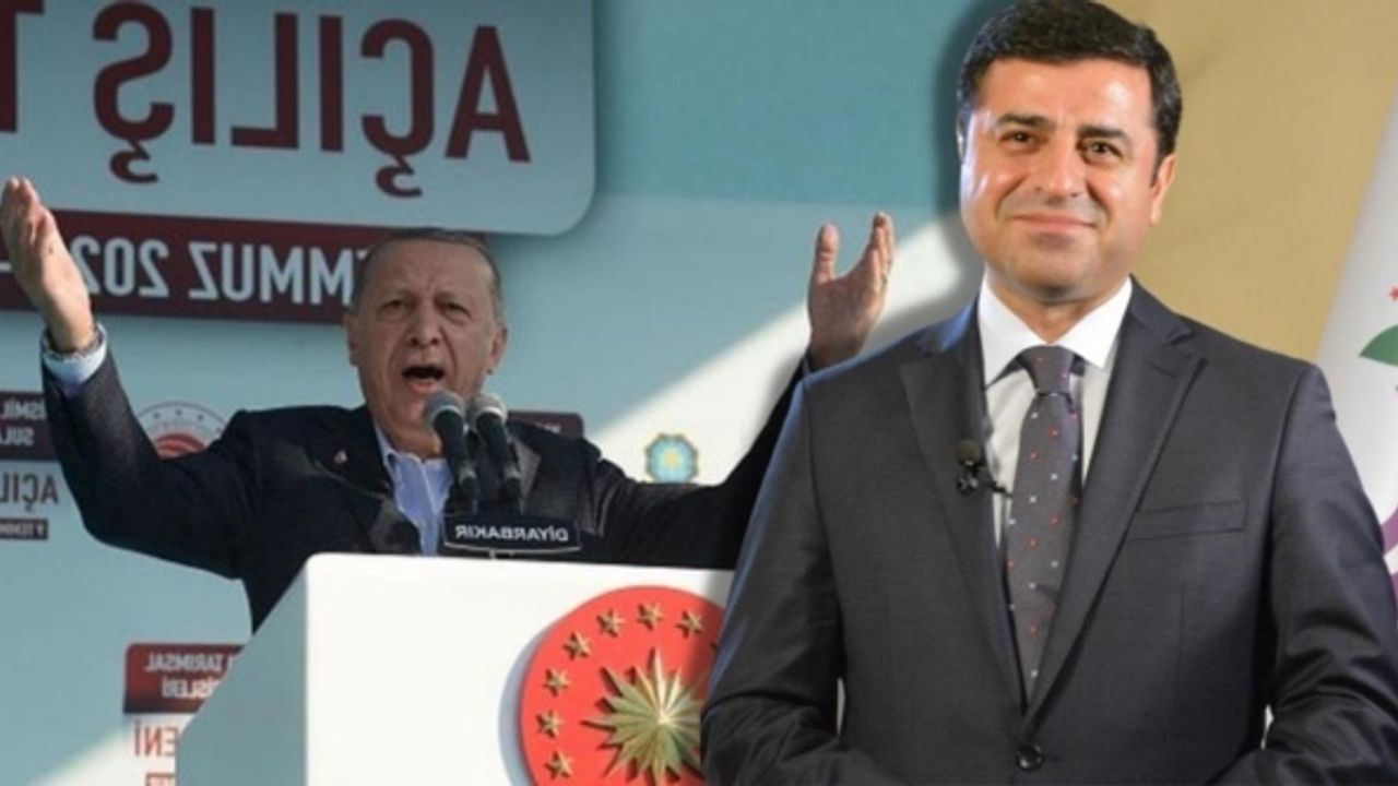 Erdoğan’dan Demirtaş’a: Bu adam Kürt değil