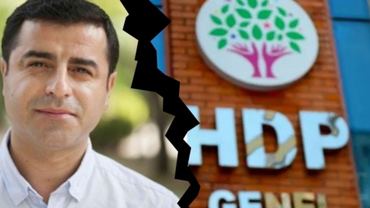HDP'li yönetici: Demirtaş bu şekilde devam ederse parti dışına itilir, panele bile sokmazlar