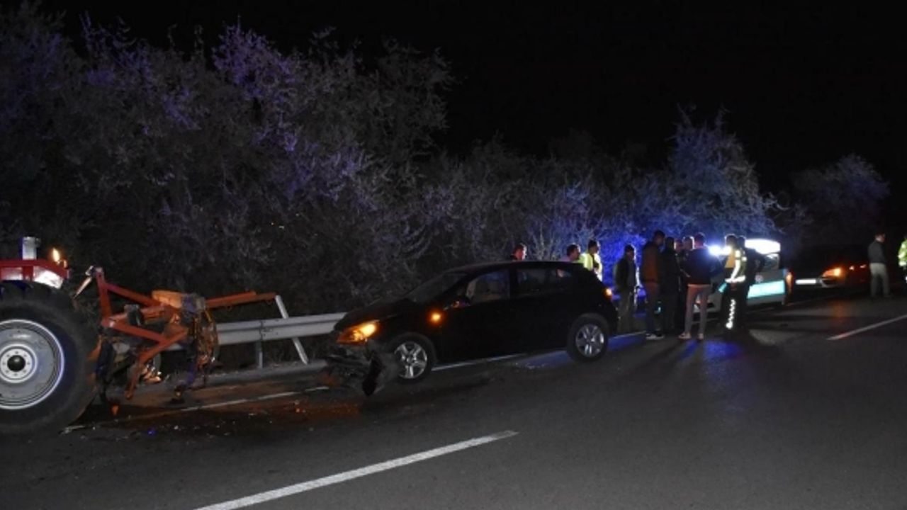 Kazayı görüp yardıma koştu, ikinci kazaya neden oldu
