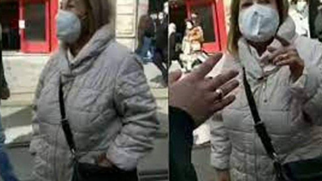 Taksim'deki 'kara çarşaf tartışması' davasında karar: 4 ay 15 gün hapis
