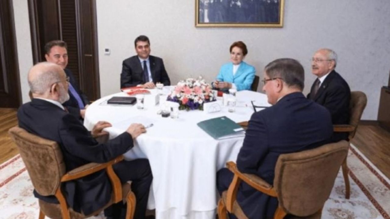 Altılı masa yarın toplanıyor: Parlamenter sistemin anayasa metni hazırlandı