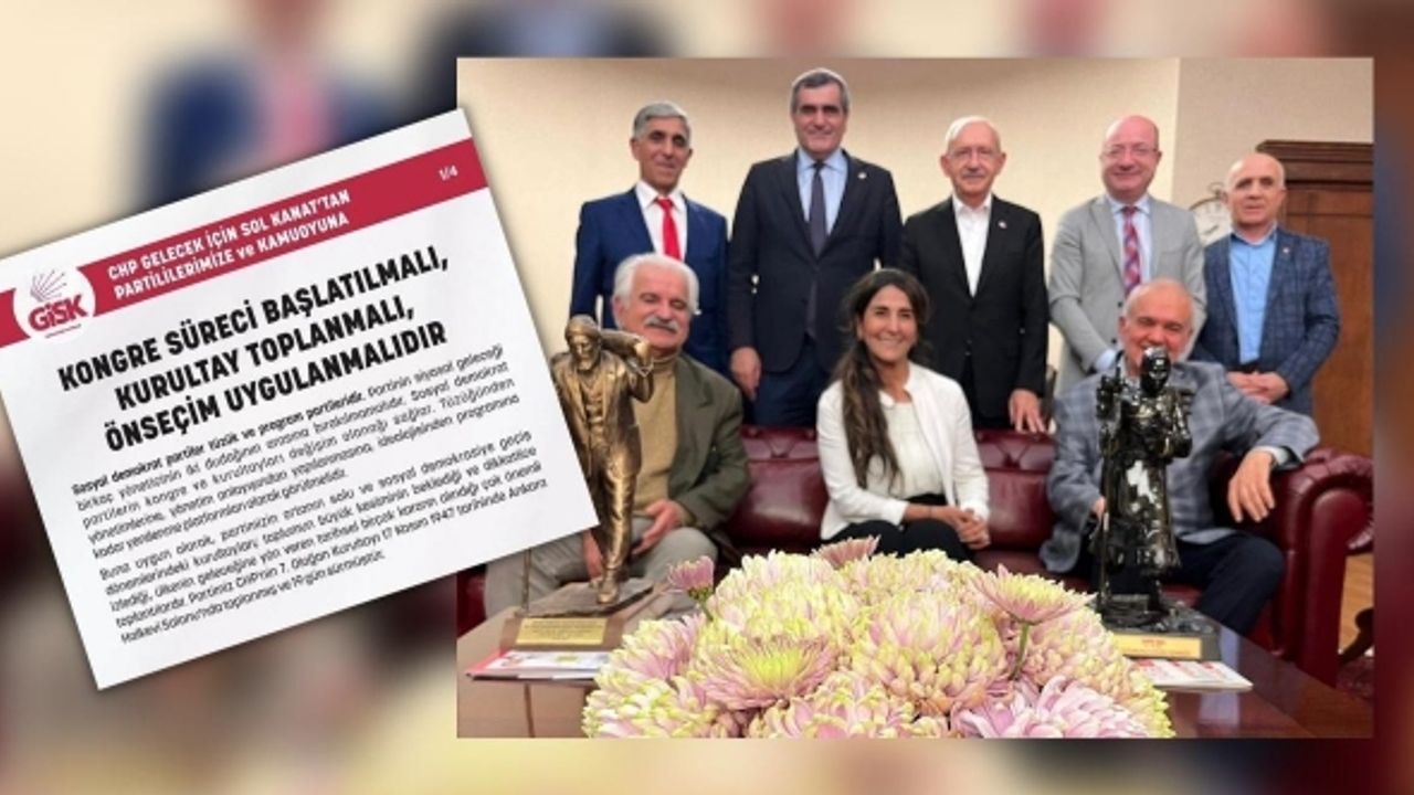 CHP'nin 'Sol Kanat'ından Kılıçdaroğlu'na kurultay çağrısı