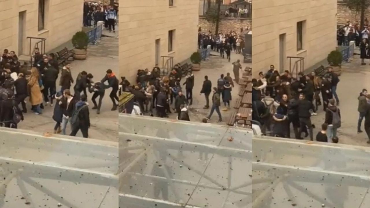 İstanbul Üniversitesi'nde 20 ülkücü 6 öğrenciye saldırdı