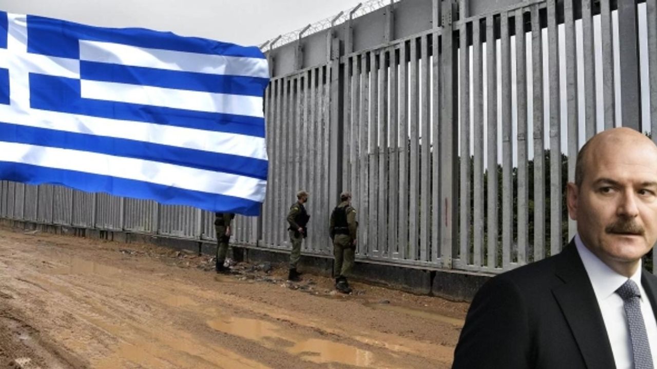 Soylu Yunanistan'da alay konusu oldu: Yunan Bakan'dan kinayeli yanıt...