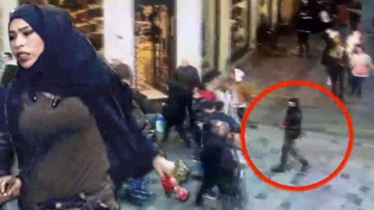 Taksim'e bomba bırakan saldırganın yanındaki kişinin fotoğrafı paylaşıldı