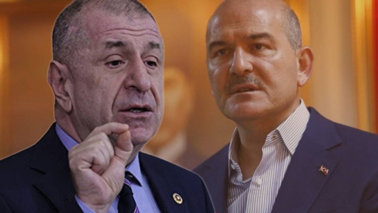 Ümit Özdağ hakkında 'Süleyman Soylu'ya tehdit' fezlekesi