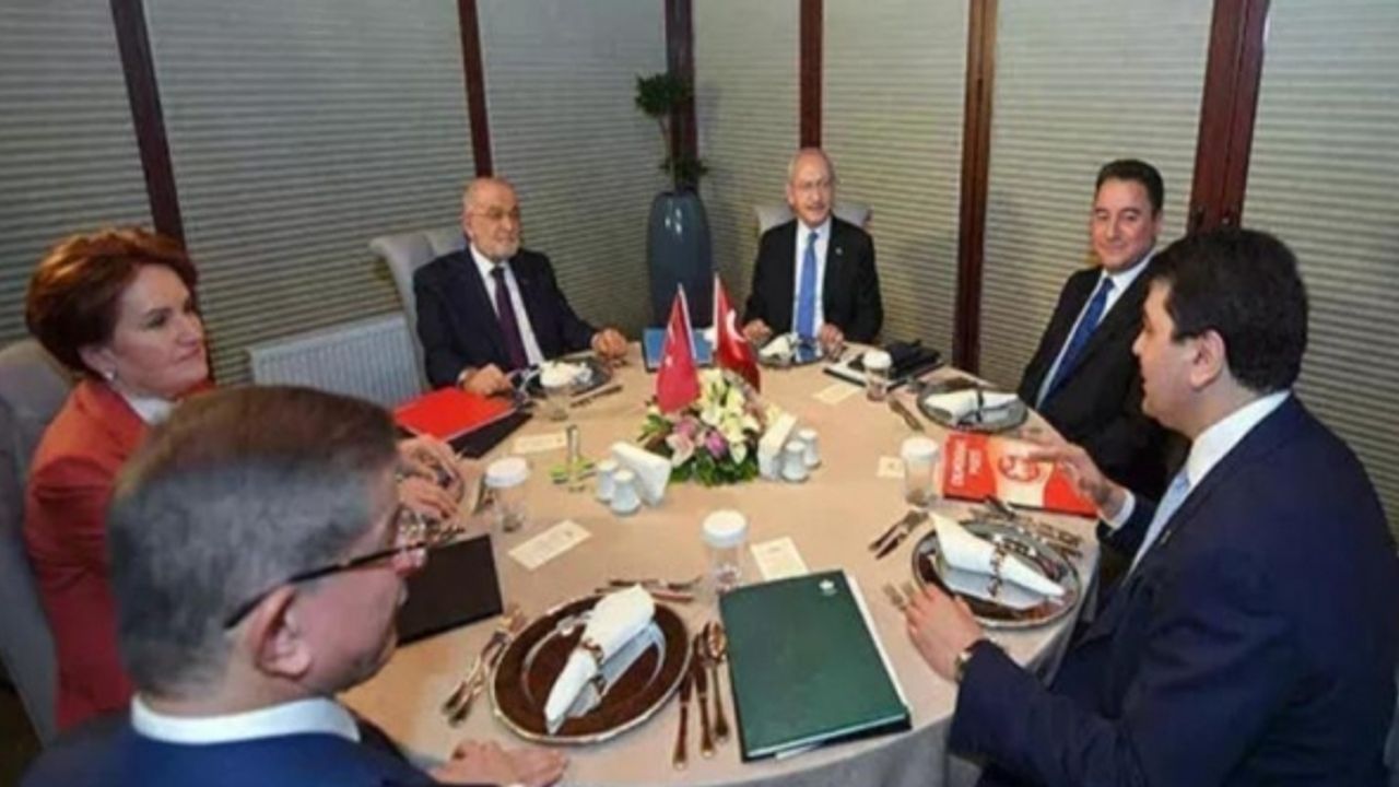 Altılı Masa ortak genel merkez kuracak
