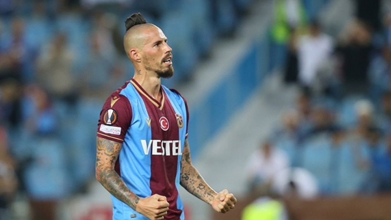 Trabzonspor'da Hamsik kadrodan çıkarıldı