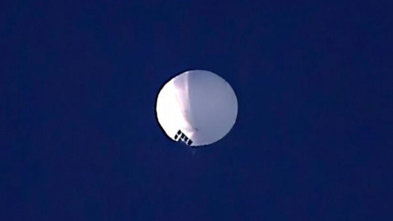 ABD hava sahasında Çin hava balonu ortaya çıktı