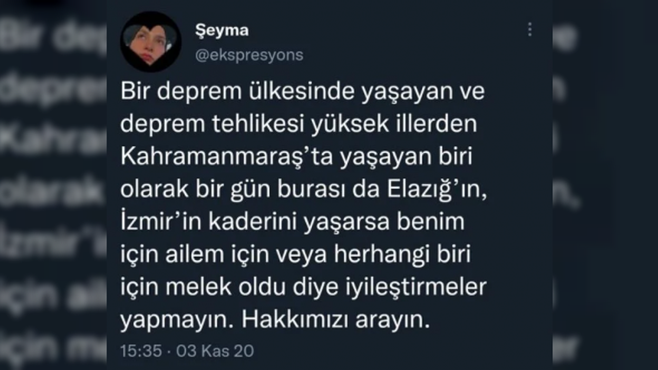 Depremde hayatını kaybetti, 3 sene önce paylaşım gündem oldu: Hakkımızı arayın