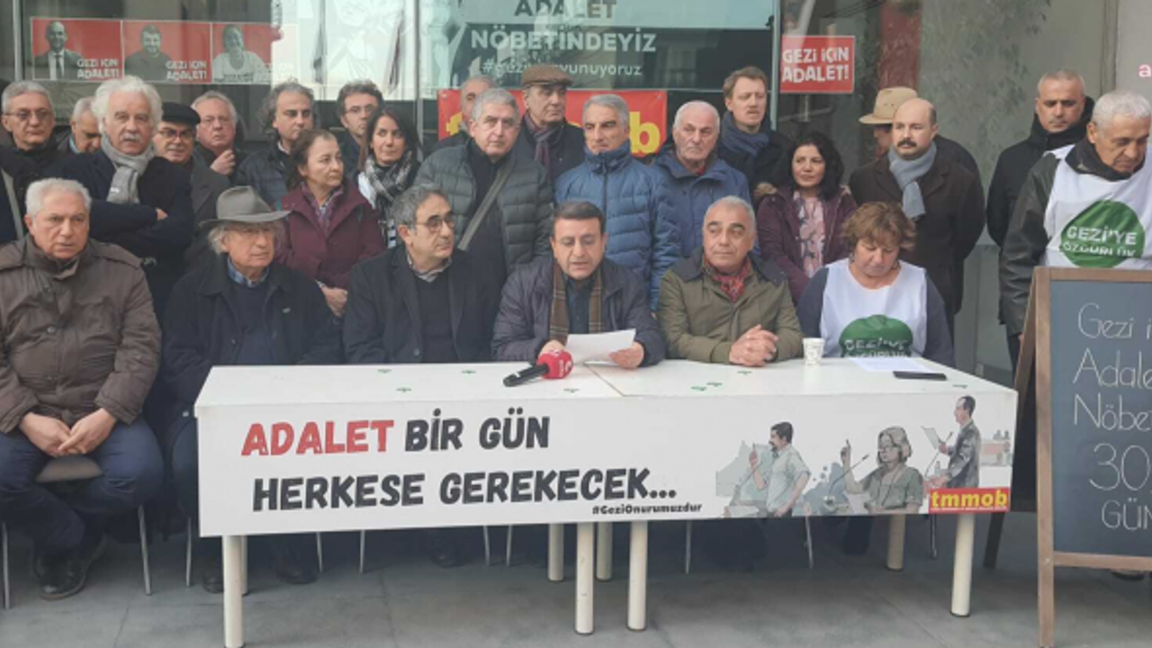 Gezi Davası kararlarını protesto için 301’inci Adalet Nöbeti tutuldu