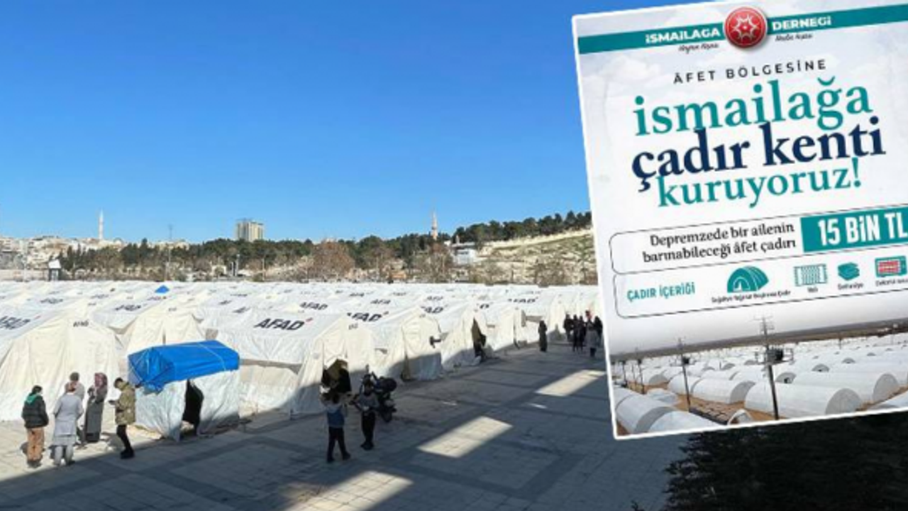 İsmailağa’nın deprem çadırı 15 bin TL
