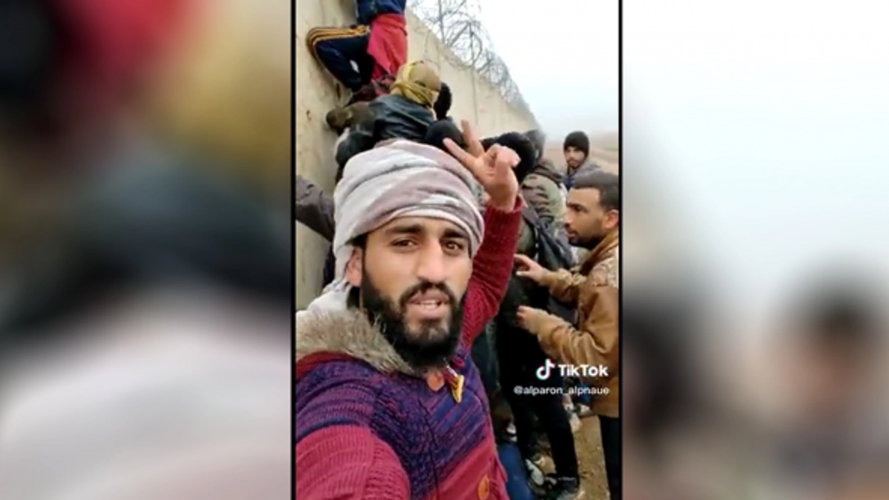 Mülteci akını devam ediyor... Sınırdan çok rahat geçtiler