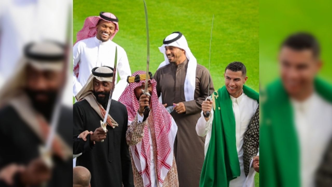 Suudi Arabistan kuruluşunu Ronaldo ile kutladı!
