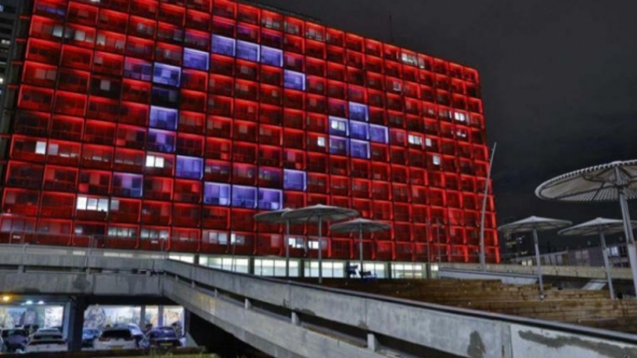 Tel Aviv Belediyesi'nden Türkiye dayanışması