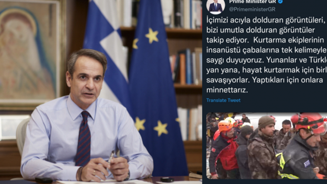 “Yunanlar ve Türkler yan yana, hayat kurtarmak savaşıyor”