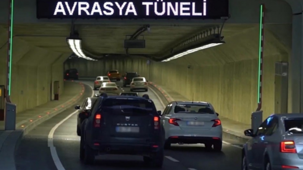 Avrasya Tüneli 05:00'e kadar kapalı